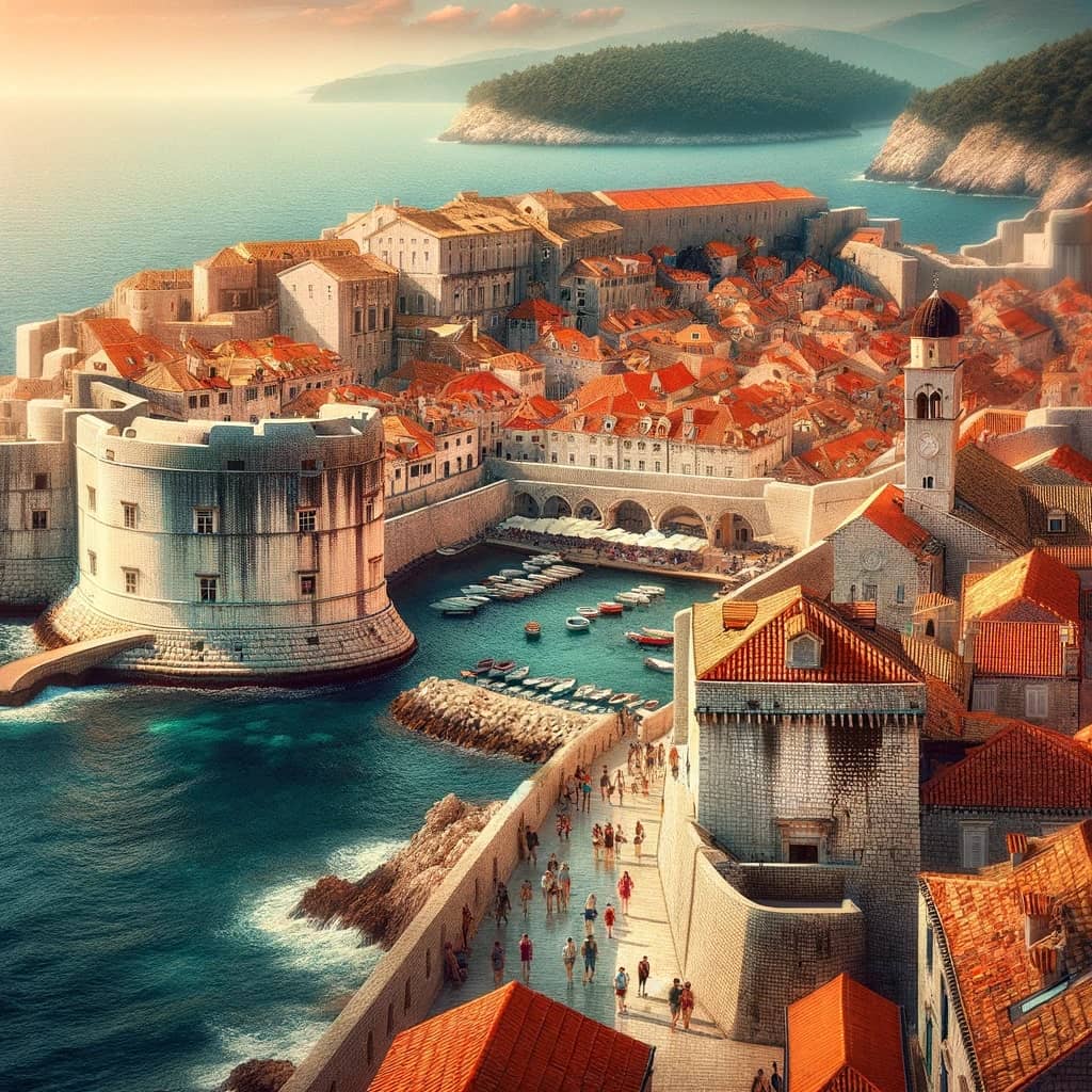 UNESCO World Heritage site of Dubrovnik, Croatia's premier tourist destination